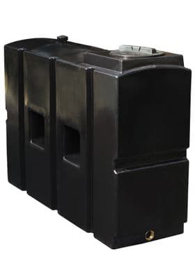 1000 Litre Water Tank Black
