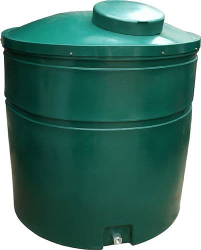1300 Litre Insulated Potable Water Tank - Green