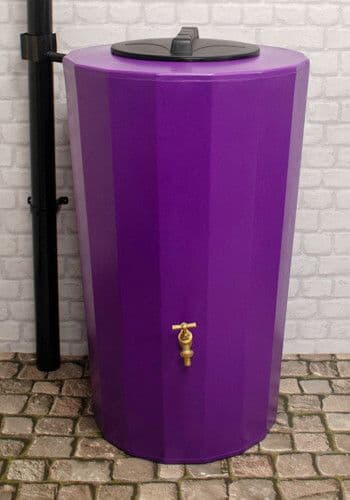 185 Litre Water Butt  Purple Midi Metro