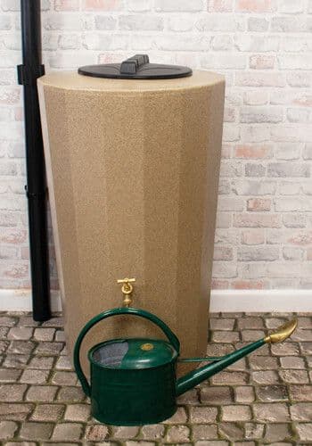 185 Litre Water Butt  Sandstone Midi Metro