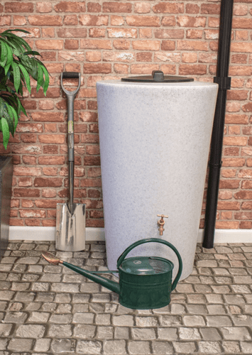 210 Litre Water Butt  White Marble City Just Water