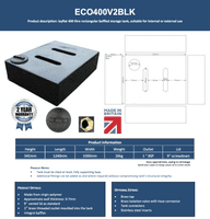 400 Litre Water Tank V2