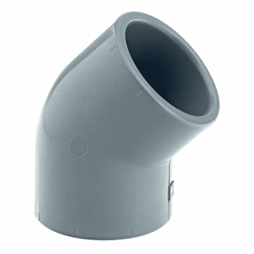 ABS 45 Degree Elbow Plain - Imperial - All sizes