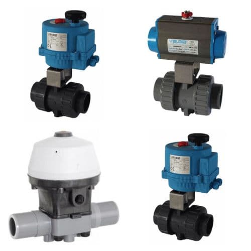ABS Actuated & Pneumatic Valves Inch / Imperial