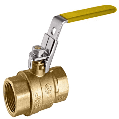 ABS Brass Ball Valve - Lockable - Inch / Imperial