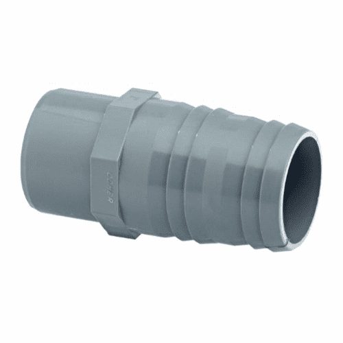ABS Hose Adaptor Plain - Male Spigot Inch x MM Hose Tail