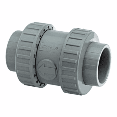 ABS Standard Air Release Valve - Double Union - EPDM Seals - Imperial