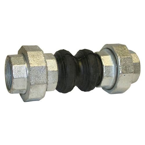 Bellows  Galvanized Iron  NBR  Screwed BSPP