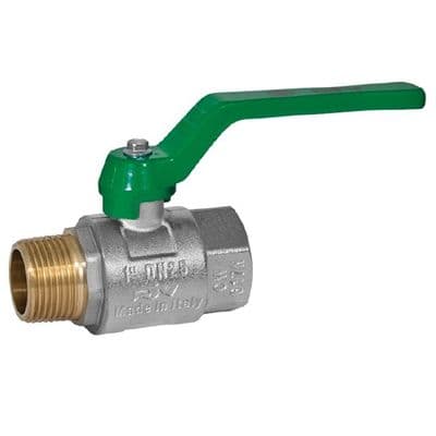 Brass Ball Valve  Heavy Pattern  Male x Female  Lever Operated