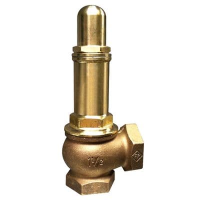 Brass / Bronze Safety Relief Valve  PN25  Metal Seat