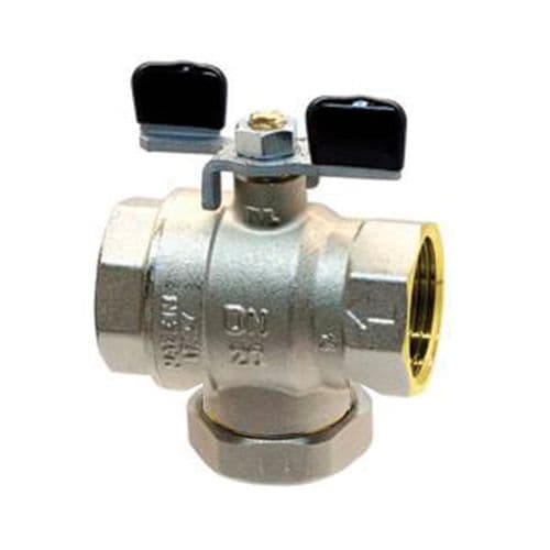 Brass Filter Ball Valve  Tee Handle  WRAS Approved
