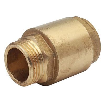Brass Spring Check Valve  Male x Female