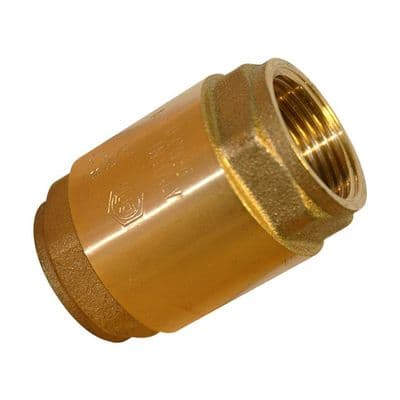 Brass Spring Check Valve- Metal Disc  High Pressure