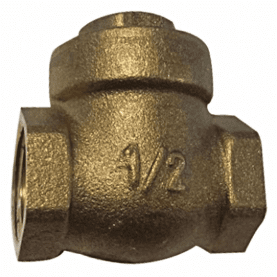 Brass Swing Check Valve - Metal Seat - Inch / Imperial