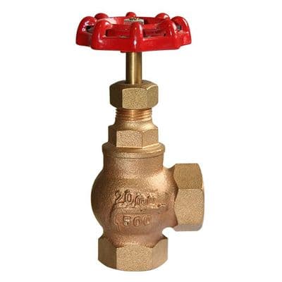 Bronze Globe Valve  PN25  Angle Pattern