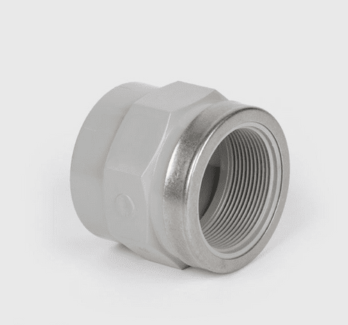 C-PVC Plain to Threaded Socket