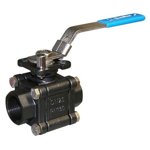 Carbon Steel Ball Valve  Socket Weld  ISO Top