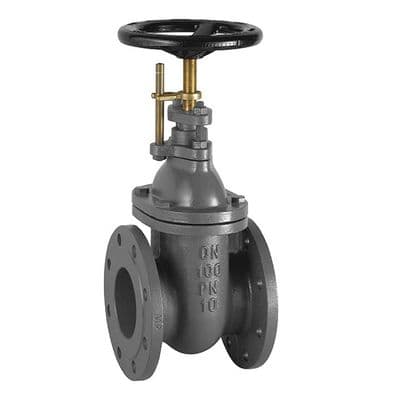 Cast Iron Gate Valve  Flanged PN16  Cast Bronze Seat  Position Indicator