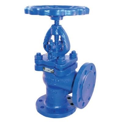 Cast Iron Globe Valve  Angle Pattern  Flanged PN16