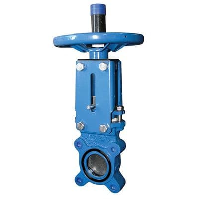 Cast Iron Knife Gate Valve  Bidirectional  Handwheel Operated PN10