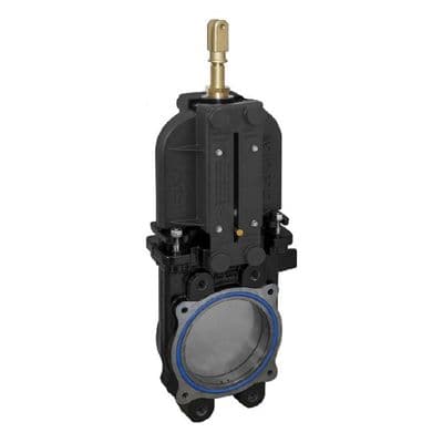 Cast Iron Knife Gate Valve  Unidirectional  For Lever Operation  AGRI Standard and PN10