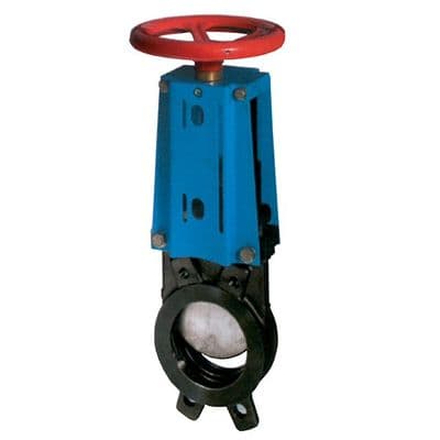 Cast Iron Knife Gate Valve  Unidirectional  Handwheel Operated  Wafer PN10