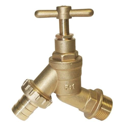 CR Brass Hose Bibtap with Double Check Valve
