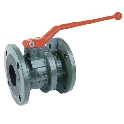 Ductile Iron Ball Valve  Flanged PN40  Direct Mount