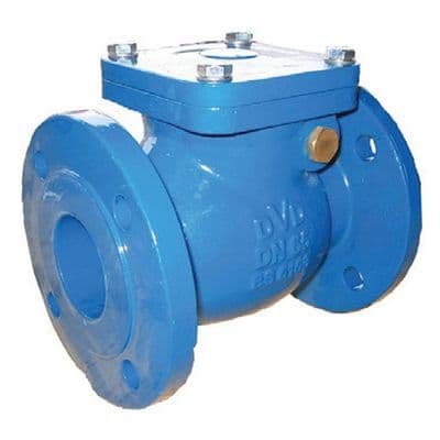 Ductile Iron Check Valve  Flanged PN16  WRAS Approved