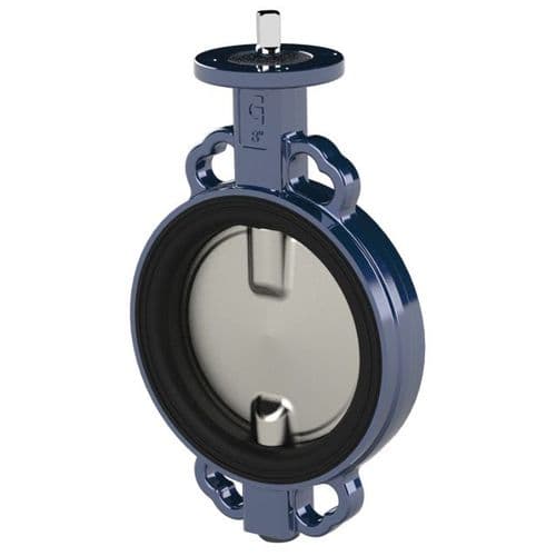 Ductile Iron Wafer Pattern Butterfly Valve  Low Torque  NBR