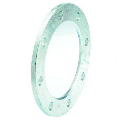 Galvanised Backing Ring drilled BS10 Table D/E