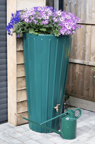 Green Cosmo Water Butt Planter - 200 Litre