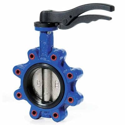 Lugged & Tapped Butterfly Valve  Stainless Steel Disc  EPDM Liner