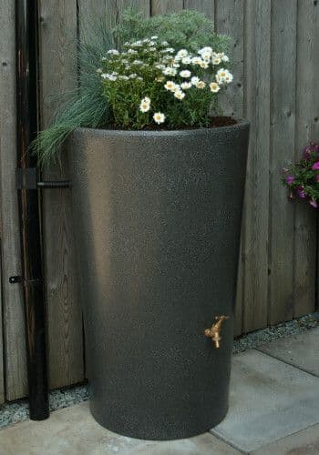 Millstone City Water Butt Planter - 180 Litre