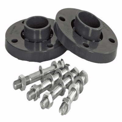 Mounting Kit For Butterfly Valve - Comprising Stub Flanges, Backing Rings and Bolt Sets