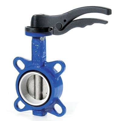 Multi-flange Wafer Pattern Butterfly Valve  Stainless Steel Disc  PTFE Liner