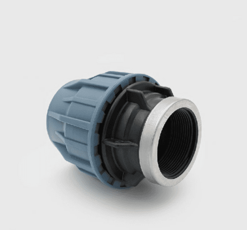 Polypropylene Compression to Female Thread Adapter