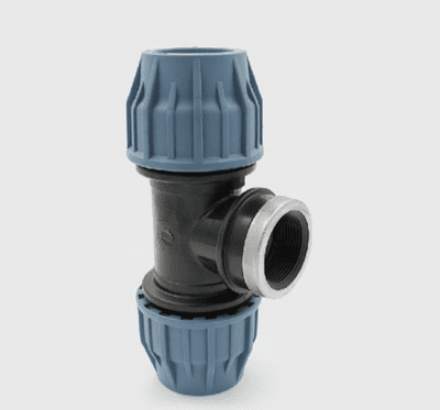 Polypropylene Compression to Female Threaded Tee