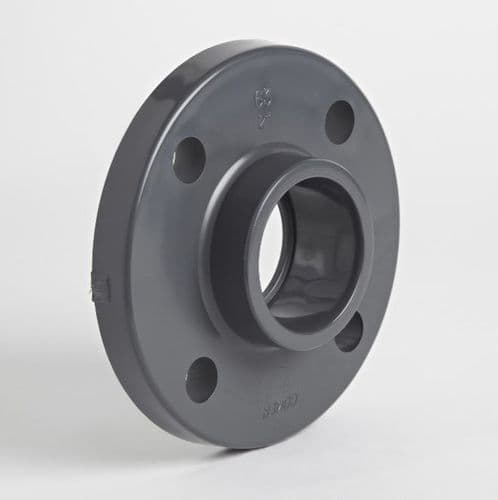 PVC FULL FACE FLANGE - UNIVERSALLY DRILLED
