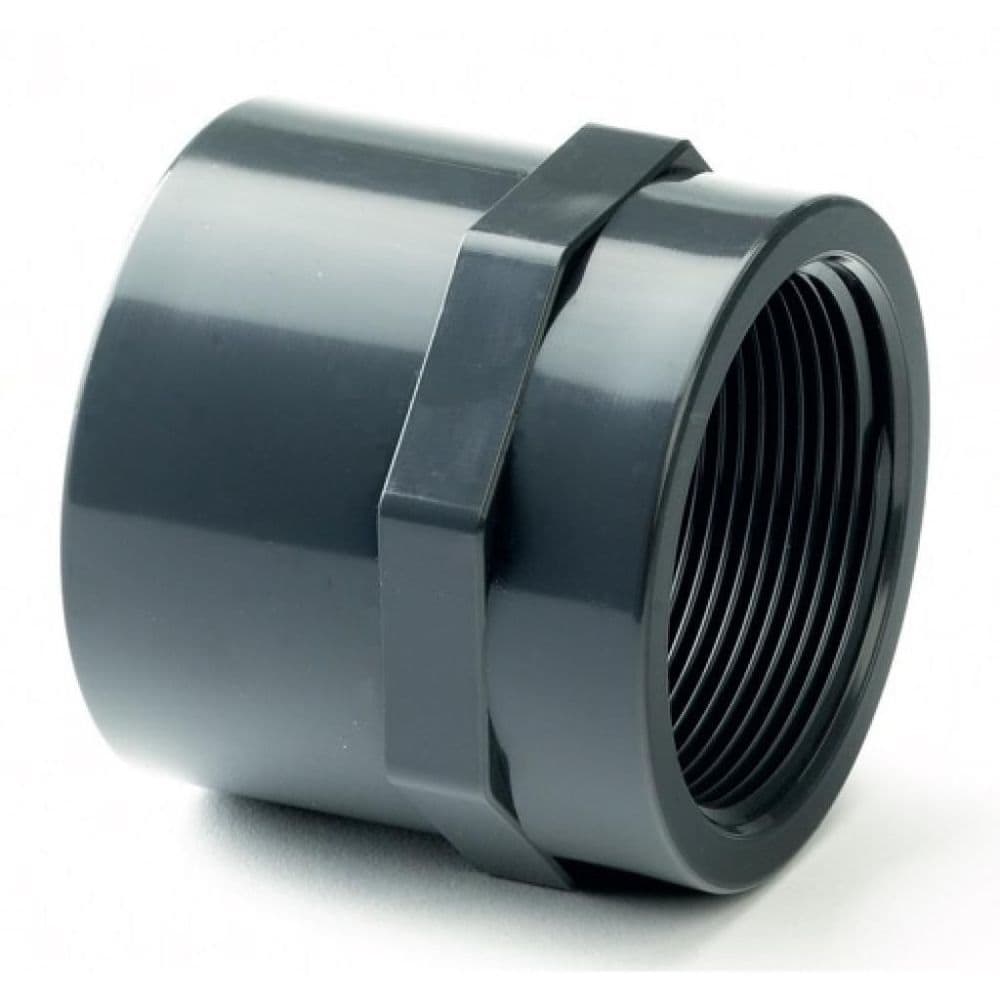 PVC Socket Plain to Threaded BSP Metric - All sizes
