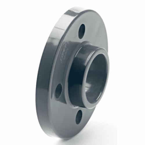 PVC-U Full Face Flange - BS10 Tables D & E Plain Imperial / Inch- All sizes