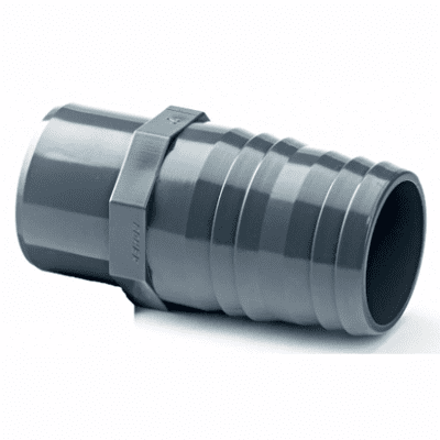PVC-U Hose Adaptor - Male Spigot x mm Hose Tail - All sizes