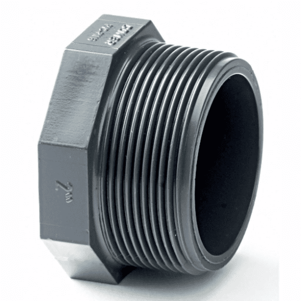 PVC-U Plug Threaded Imperial / Inch- All sizes