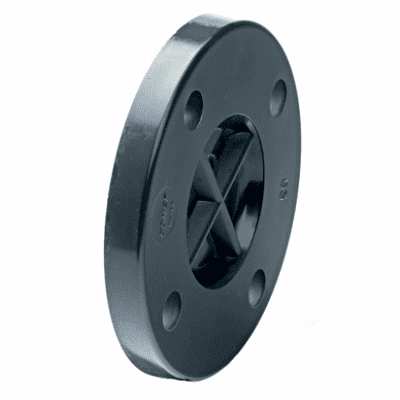 PVC-U PVC Blank Flange - BS10 Tables D&E Plain Imperial / Inch- All sizes