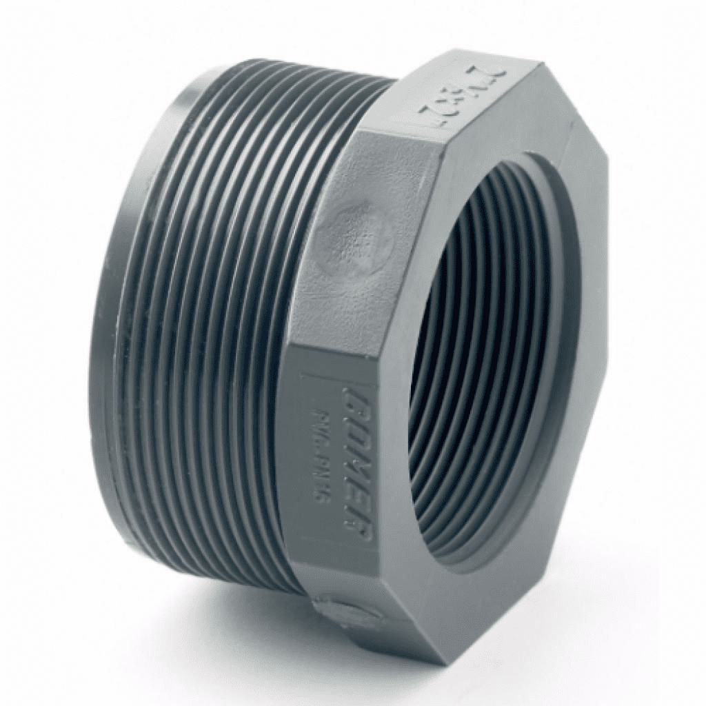 PVC-U Reducing Bush Short Threaded Imperial / Inch- All sizes