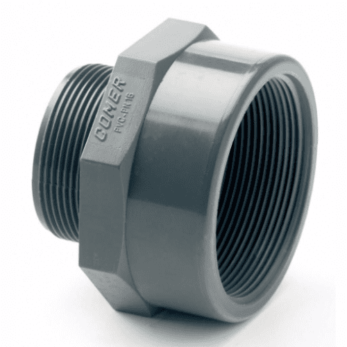 PVC-U Reducing Piece Male to Female Threaded Imperial / Inch- All sizes