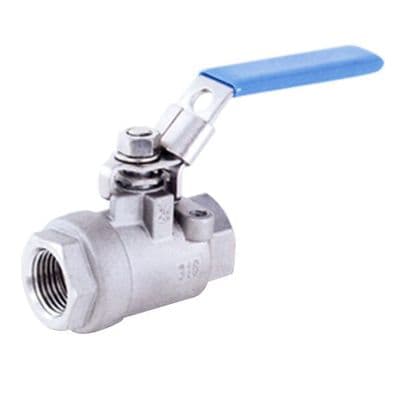 Stainless Steel Ball Valve  2 Piece  3000psi Rated
