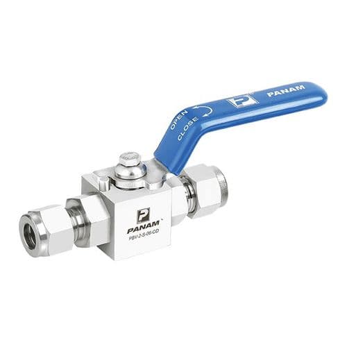 Stainless Steel Ball Valve  Compression Ends  Metric