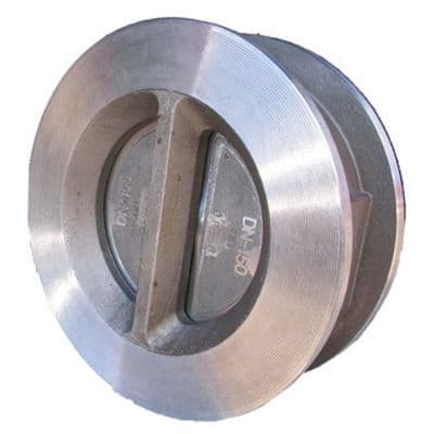 Stainless Steel Dual Plate Check Valve  ANSI Wafer Pattern