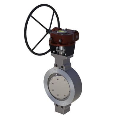 Stainless Steel High Performance Butterfly Valve  Wafer Type  SS Disc  RPTFE & Inconel 625 Seat